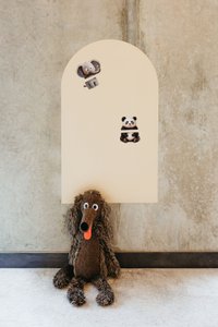 Magnettafel für Kinder - Arche - Beige