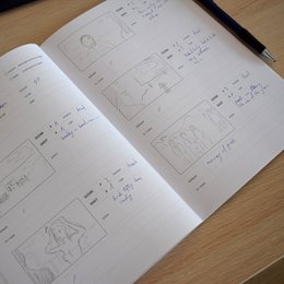 Carnet de papeterie Storyboard
