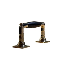 Nickel-plated door handle β high-quality β 13.5 cm wide