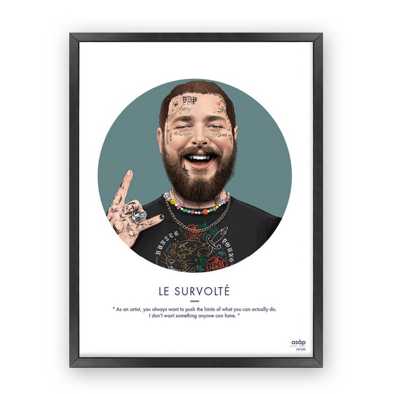 Poster "DE SURVOLTE" - 30x40cm