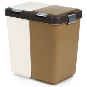 Recyclingbehälter Kunststoff 2x10 l