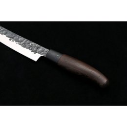 TAKAHIRO MIYAZAKI - Santoku bocho Okii - Santoku knife 7 inch, blade made of Japanese blue paper steel