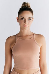 1217-070 | Crop top - Café Crema