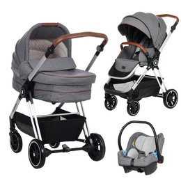 Poussette bébé Barron 3 en 1