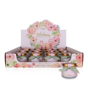 Hand cream and nail cream blossom