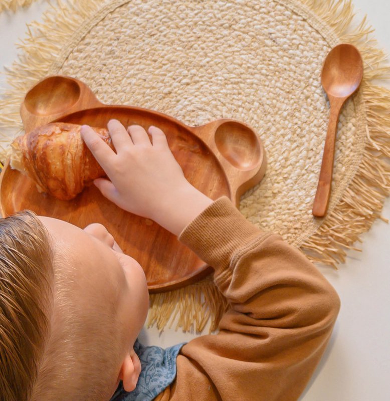 Handmade Cutlery - Kids Spoon 18 cm - Eco-friendly - Khaya wood