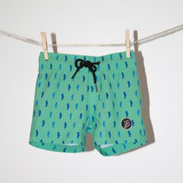Badeshorts Junge - 'Herum reiten'