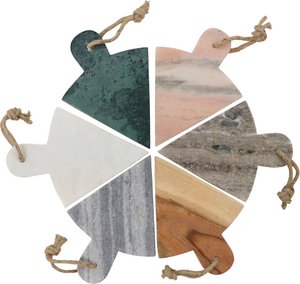 MARMEREN PIZZAHOEKEN SET VAN 6 (HOFF4643)