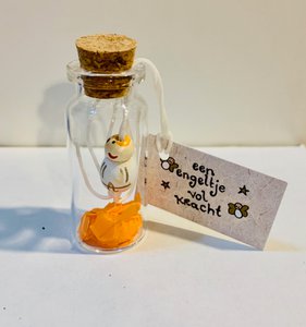 Lucky bottle: an angel full of power