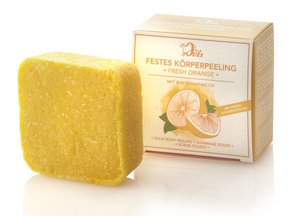 Oval vaste lichaam peeling verse oranje 150 g