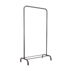 Lakenrek - Metaal - Zwart - 80x40x150cm