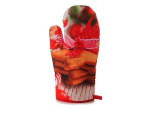 Ofenhandschuh Weihnachtsdesign