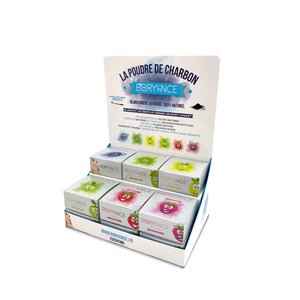 DISPLAY 15 FRUIT POWDERS