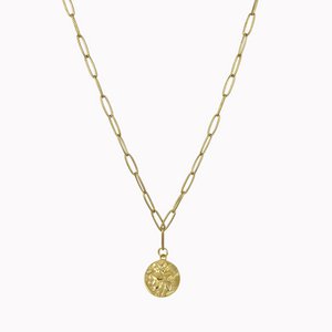 Suri Necklace | Link chain with rose charm