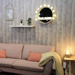 Snowflake Voice Control Light guirlande bomuldskugler Google & Alexa