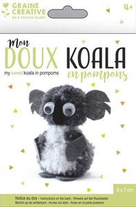 DIY POMPON KIT - KOALA