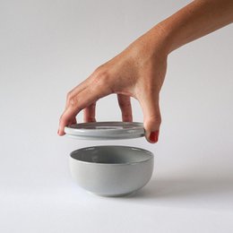 Skål mini Stokrose - arktisk grå - 150 ml