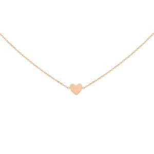 Little Heart ketting - Roségoud