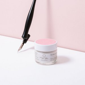 Pearl Blue Holographic Calligraphy Ink