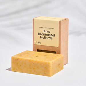 Haarseife - Birke Brennessel Heilerde