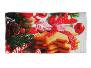 Handdoek kerstmotief, 80x40cm
