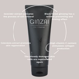 2i1 rensecreme med ginseng