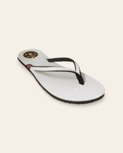 Tong / Flip Flop Leather BB White