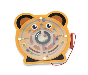 Magnetisch labyrint - FSC houten beer