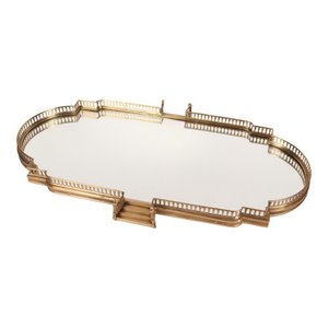 Mirror Tray 85 cm - Gold - Brass