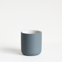 Espressotasse Fundament | blaugrün / weiß