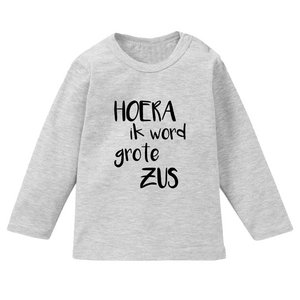 Strijkapplicatie | Hoera! Ik word grote Zus