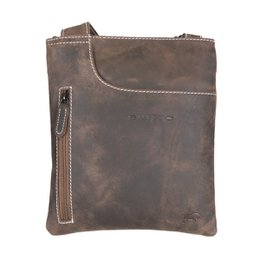 Lederen Crossbody Tas - Schoudertas In 3 Verschillende Kleuren Leer