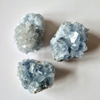 Celestite Rough Pieces Clusters (Celestite)