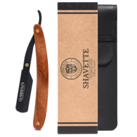Guardenza Shavette "Cut Throat" razor (incl. Cover) - open razor - barber knife