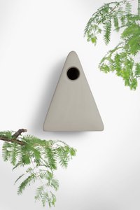Hello Nina ceramic bird house