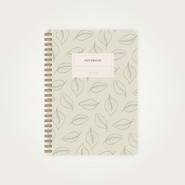 Notepad Leaves A5