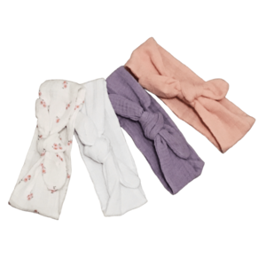 Tetra hairband with button