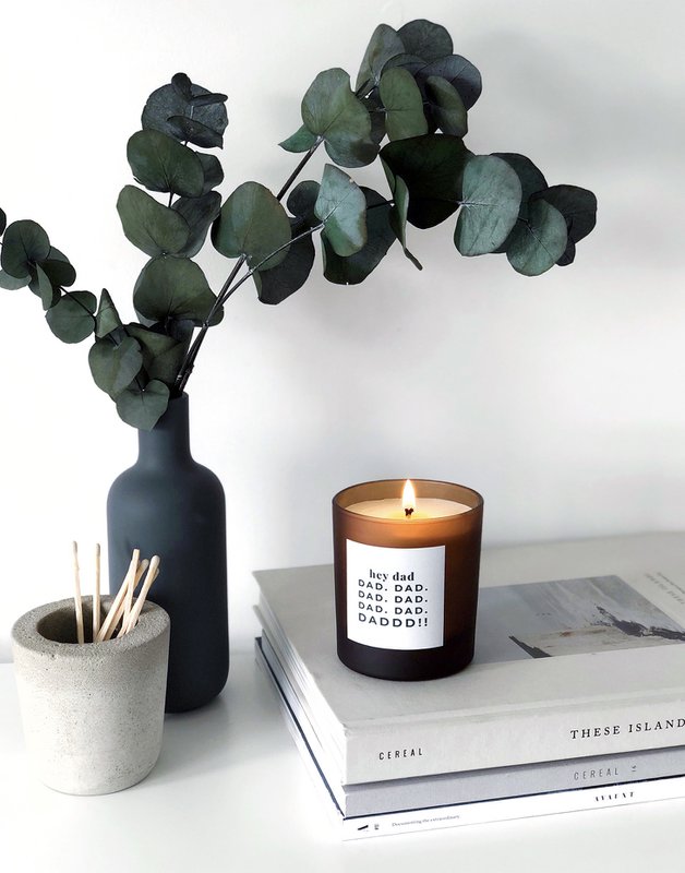 sol | candela energizzante eucalipto + lime ricaricabile