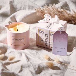 Organic Argan Skincare Candle, Orange & Frankincense