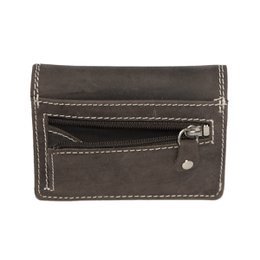 Cartera Mujer Mini Buffalo Leather - Cartera Mujer Extra Pequeña En 3 Colores Buffalo Leather