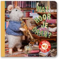 Kinderbuch – Was hört man da? (Englisch) – Das Mäusehaus