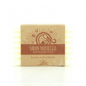 Dishwashing soap with bicarbonate LABEL/WRAP