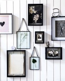 Photo Frame Wood Black A4 28x40x4cm
