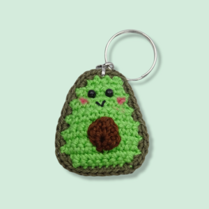 Avocado keychain