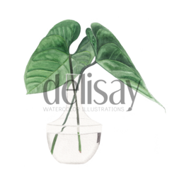 Fine Art Print - Sæt med 2 planter