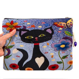 Mehrzwecktasche - Feles cara - 28x20cm