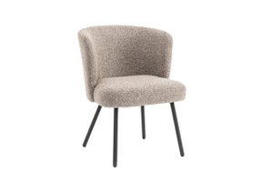 Fauteuil Cindy Taupe Stof