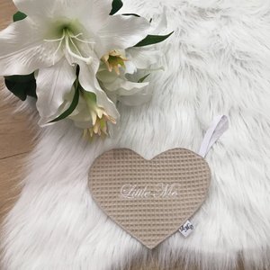 Speat Herz warmes Waffel Beige