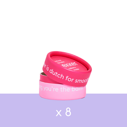  Raspberry lemonade lip balm, pack of 8, vegan and cruelty-free.