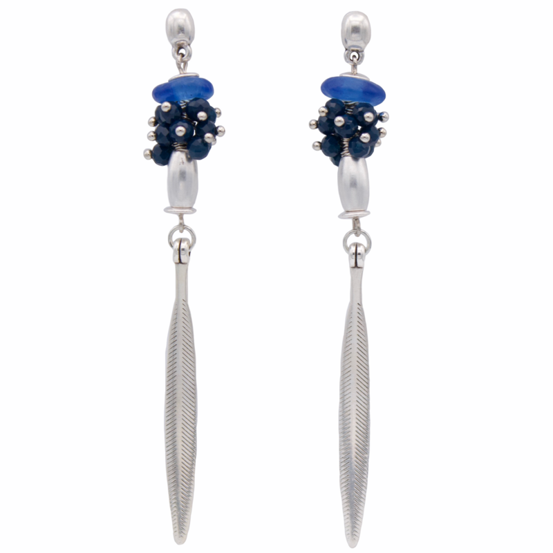 Blue/silver